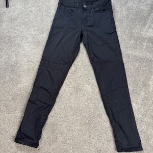 American Eagle Women's 8 Short Black Super Stretch Skinny Jeans